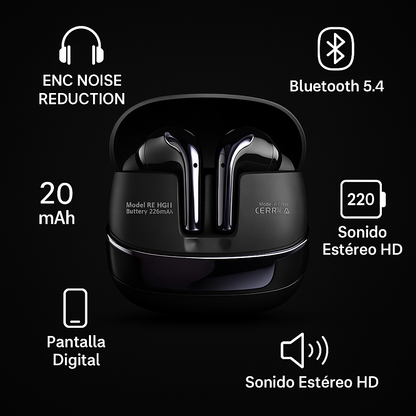 Audífonos Inalámbricos RECRSI RE-HG11