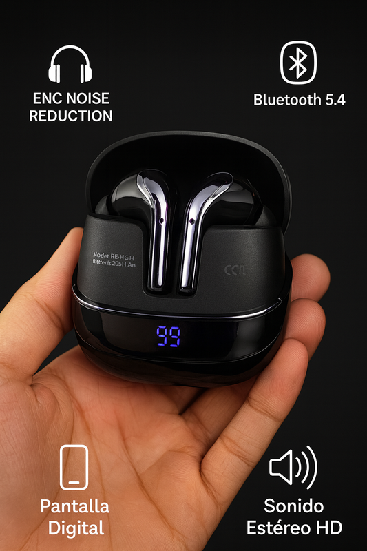 Audífonos Inalámbricos RECRSI RE-HG11