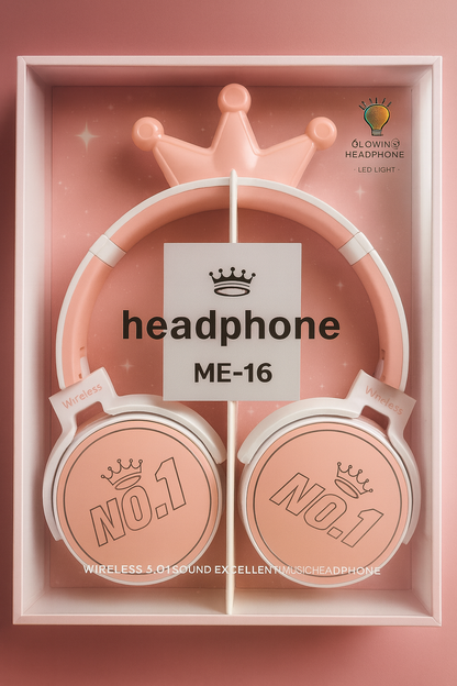 Audífonos Inalámbricos ME-16 Glowing Headphone